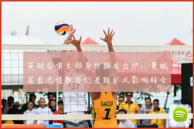 英超各俱乐部身价排名出炉，曼城居首总值数百亿差距扩大影响转会