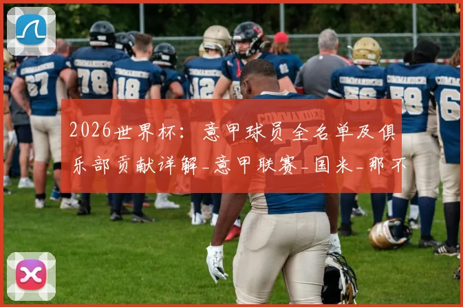 2026世界杯：意甲球员全名单及俱乐部贡献详解_意甲联赛_国米_那不勒斯